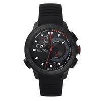 Thumbnail for Nautica Men's Watch Chronograph Cape Town Black NAPCPT003 - Watches & Crystals