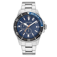 Thumbnail for Nautica Men's Watch Freeboard Silver NAPFRB928 - Watches & Crystals