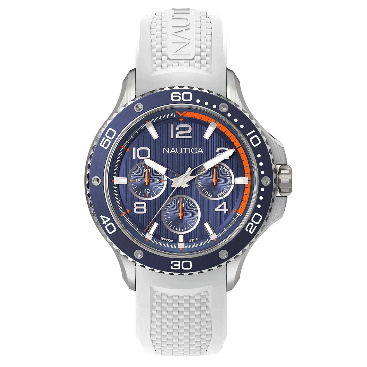 Nautica Men's Watch Pier 25 White NAPP25S01 - Watches & Crystals