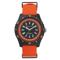 Thumbnail for Nautica Men's Watch Surfside Orange NAPSRF003 - Watches & Crystals