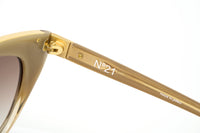 Thumbnail for NO 21 Women's Sunglasses Cat Eye Gold - Watches & Crystals