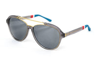 Thumbnail for Orlebar Brown Sunglasses Aviator Transparent Grey - Watches & Crystals