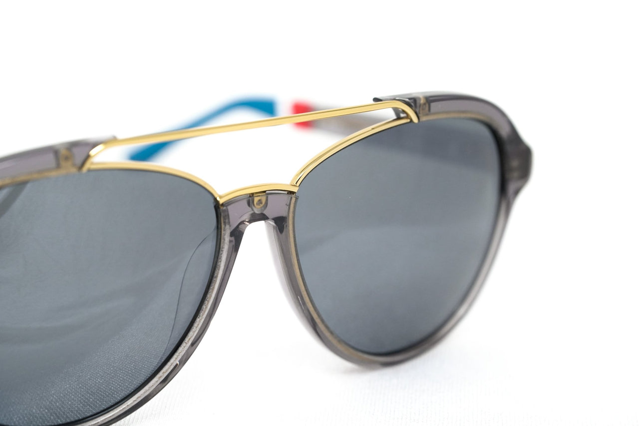 Orlebar Brown Sunglasses Aviator Transparent Grey - Watches & Crystals