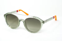Thumbnail for Orlebar Brown Sunglasses Oval Transparent Green and Orange - Watches & Crystals
