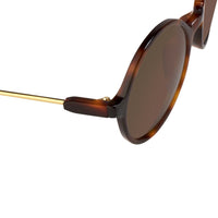 Thumbnail for Orlebar Brown Sunglasses Round Tortoise Shell with Brown Lenses OB27C2SUN - Watches & Crystals