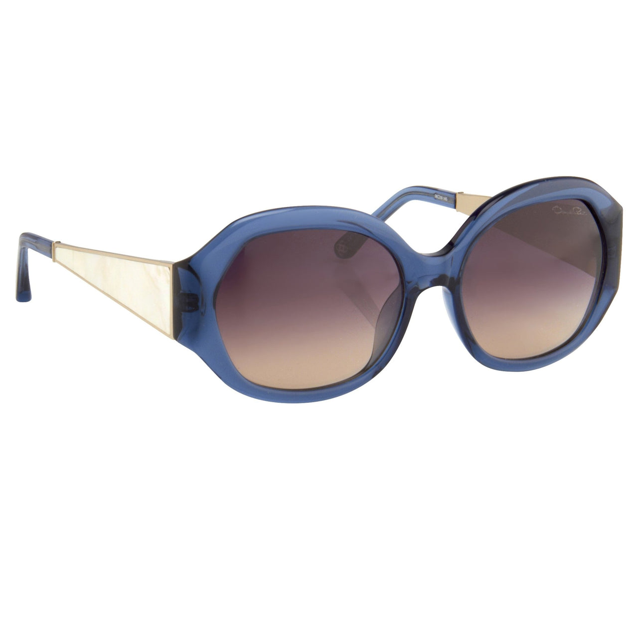 Oscar De La Renta Sunglasses Jackie O Sapphire Blue and Grey Lenses - ODLR34C5SUN - Watches & Crystals