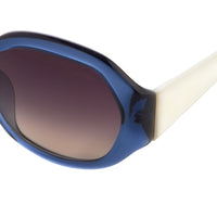 Thumbnail for Oscar De La Renta Sunglasses Jackie O Sapphire Blue and Grey Lenses - ODLR34C5SUN - Watches & Crystals