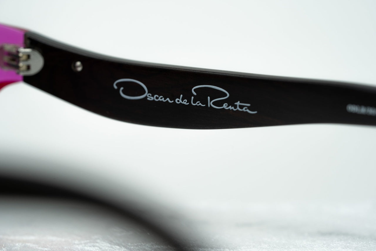 Oscar De La Renta Sunglasses Oval Pink and Grey Lenses - ODLR30C6SUN - Watches & Crystals