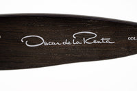 Thumbnail for Oscar De La Renta Sunglasses Oversized Frame Black Wood and Burgundy Graduated Lenses ODLR25C1SUN - Watches & Crystals