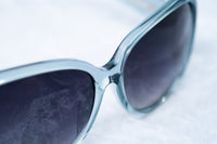 Thumbnail for Oscar De La Renta Sunglasses Oversized Frame Blue Light Gold and Dark Grey Lenses Category 3 - ODLR55C5SUN - Watches & Crystals