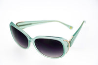 Thumbnail for Oscar De La Renta Sunglasses Oversized Frame Mint and Grey Lenses - ODLR55C3SUN - Watches & Crystals