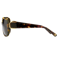 Thumbnail for Oscar De La Renta Sunglasses Oversized Frame Tortoise Shell and Grey Lenses - ODLR45C2SUN - Watches & Crystals