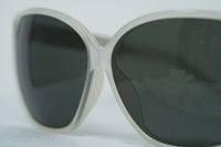 Thumbnail for Oscar De La Renta Sunglasses Oversized White Enamel Arms and Green Lenses - ODLR21C6SUN - Watches & Crystals