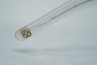 Thumbnail for Oscar De La Renta Sunglasses Oversized White Enamel Arms and Green Lenses - ODLR21C6SUN - Watches & Crystals