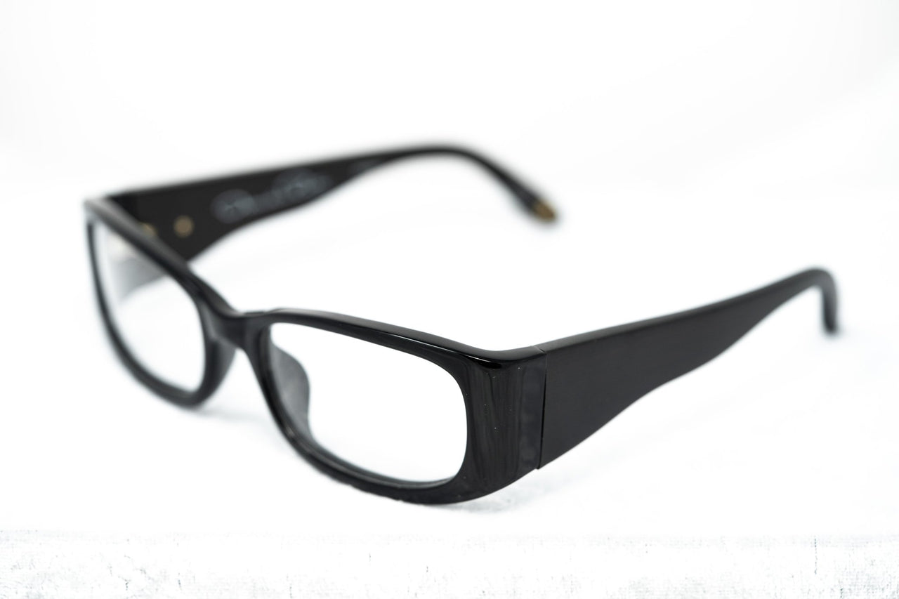 Oscar De La Renta Unisex Eyeglasses Rectangle Black Sandalwood with Clear Lenses - ODLR42C1OPT - Watches & Crystals