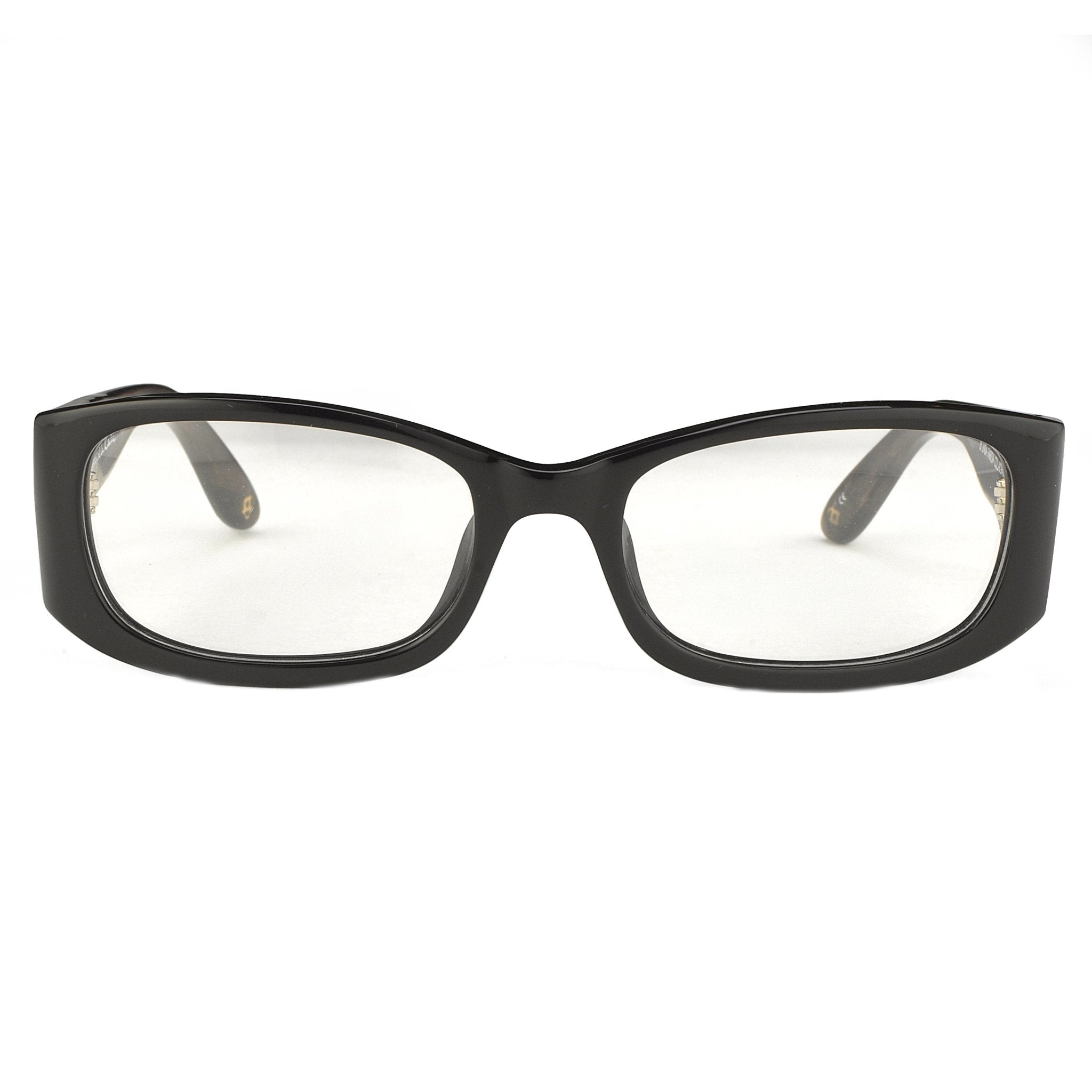 Oscar De La Renta Unisex Eyeglasses Rectangle Black Sandalwood with Clear Lenses - ODLR42C1OPT - Watches & Crystals