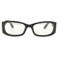 Thumbnail for Oscar De La Renta Unisex Eyeglasses Rectangle Black Sandalwood with Clear Lenses - ODLR42C1OPT - Watches & Crystals