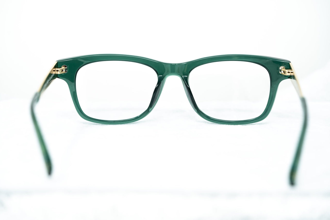 Oscar De La Renta Unisex Eyeglasses Rectangle Forest Green with Clear Lenses - ODLR41C3OPT - Watches & Crystals