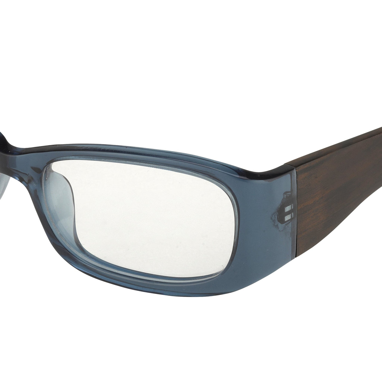 Oscar De La Renta Unisex Eyeglasses Sandalwood D-Frame Blue and Clear Lenses - ODLR42C4OPT - Watches & Crystals