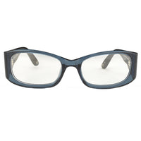 Thumbnail for Oscar De La Renta Unisex Eyeglasses Sandalwood D-Frame Blue and Clear Lenses - ODLR42C4OPT - Watches & Crystals