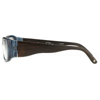 Thumbnail for Oscar De La Renta Unisex Eyeglasses Sandalwood D-Frame Blue and Clear Lenses - ODLR42C4OPT - Watches & Crystals