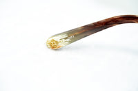 Thumbnail for Oscar De La Renta Unisex Sunglasses Amber with Green Lenses - ODLR59C1SUN - Watches & Crystals