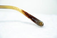 Thumbnail for Oscar De La Renta Unisex Sunglasses Amber with Green Lenses - ODLR59C1SUN - Watches & Crystals