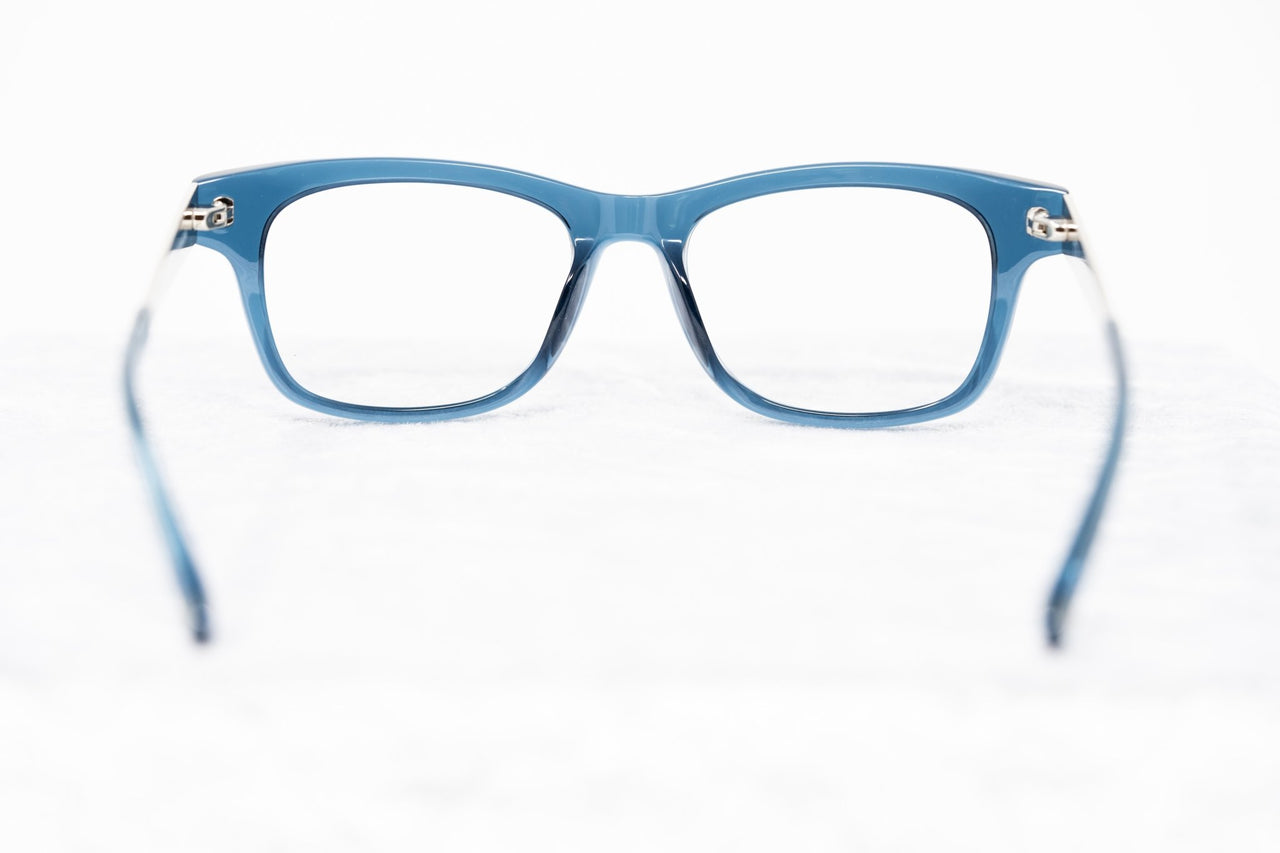 Oscar De La Renta Women Eyeglasses Multicolour Enamel D-Frame Blue and Clear Lenses - ODLR41C4OPT - Watches & Crystals