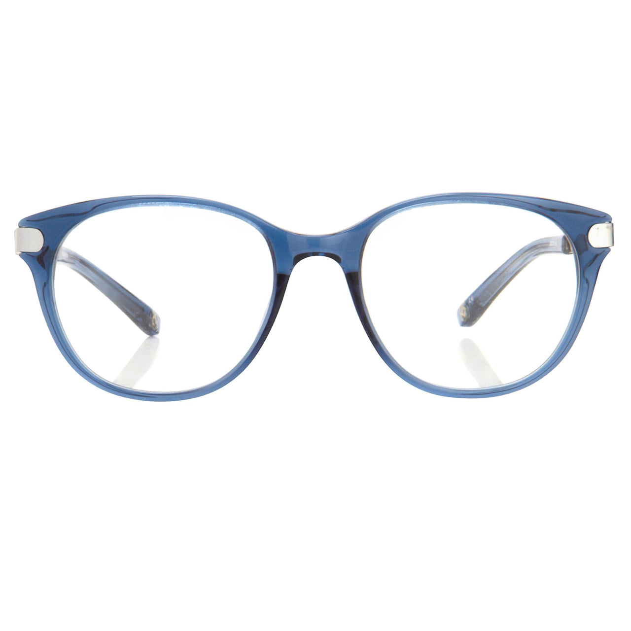 Oscar De La Renta Women Eyeglasses Multicolour Enamel Oval Blue and Clear Lenses - ODLR39C3OPT - Watches & Crystals