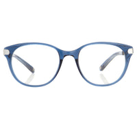 Thumbnail for Oscar De La Renta Women Eyeglasses Multicolour Enamel Oval Blue and Clear Lenses - ODLR39C3OPT - Watches & Crystals