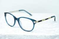 Thumbnail for Oscar De La Renta Women Eyeglasses Multicolour Enamel Oval Blue and Clear Lenses - ODLR39C3OPT - Watches & Crystals