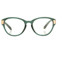 Thumbnail for Oscar De La Renta Women Eyeglasses Oval Green White Mother of Pearl and Clear Lenses - ODLR37C4OPT - Watches & Crystals