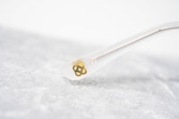 Thumbnail for Oscar De La Renta Women Eyeglasses Oval Ivory White Mother of Pearl and Clear Lenses - ODLR37C3OPT - Watches & Crystals