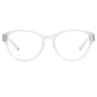 Thumbnail for Oscar De La Renta Women Eyeglasses Oval Ivory White Mother of Pearl and Clear Lenses - ODLR37C3OPT - Watches & Crystals