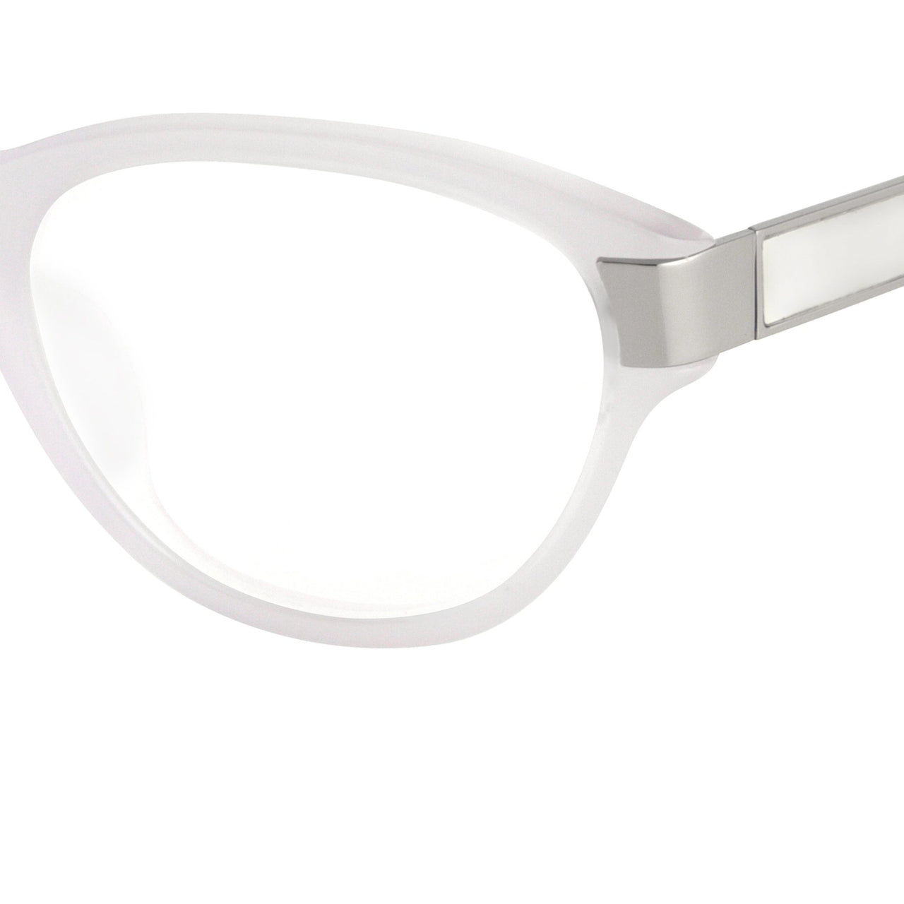 Oscar De La Renta Women Eyeglasses Oval Ivory White Mother of Pearl and Clear Lenses - ODLR37C3OPT - Watches & Crystals
