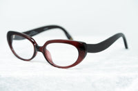 Thumbnail for Oscar De La Renta Women Eyeglasses Oval Sandalwood Ruby and Clear Lenses - ODLR43C4OPT - Watches & Crystals