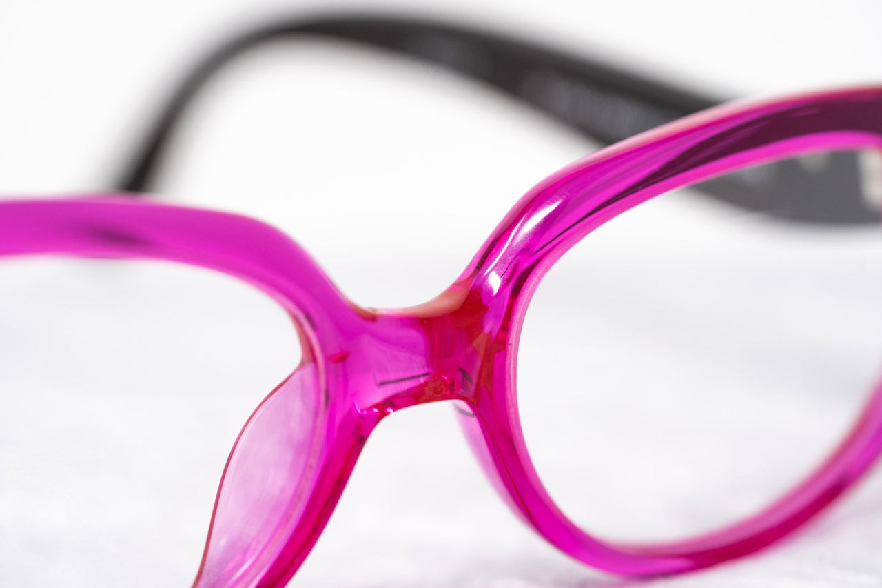 Oscar De La Renta Women Eyeglasses Sandalwood Cat Eye Pink and Clear Lenses - ODLR43C5OPT - Watches & Crystals