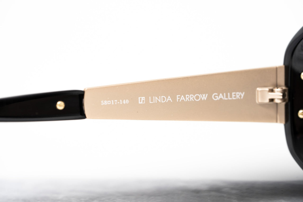 Oscar De La Renta Women Sunglasses Crystals Oversized Frame Black and Grey Graduated Lenses - ODLR64C1SUN - Watches & Crystals