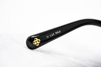 Thumbnail for Oscar De La Renta Women Sunglasses Crystals Oversized Frame Black and Grey Graduated Lenses - ODLR64C1SUN - Watches & Crystals