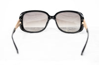 Thumbnail for Oscar De La Renta Women Sunglasses Crystals Oversized Frame Black and Grey Graduated Lenses - ODLR64C1SUN - Watches & Crystals