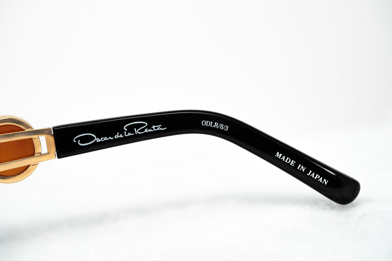 Oscar De La Renta Women Sunglasses Gemstones Oval Rose Gold and Grey Lenses - ODLR8C3SUN - Watches & Crystals