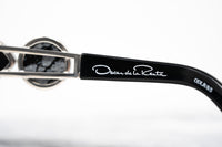 Thumbnail for Oscar De La Renta Women Sunglasses Gemstones Oval Silver and Grey Lenses - ODLR8C5SUN - Watches & Crystals