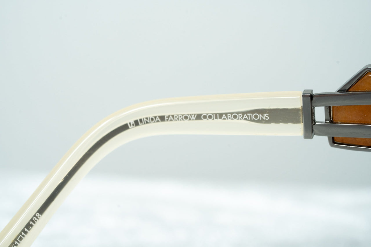 Oscar De La Renta Women Sunglasses Gemstones Oversized Frame Nude and Brown Graduated Lenses - ODLR20C5SUN - Watches & Crystals