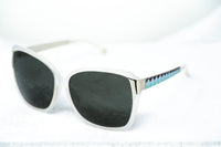 Thumbnail for Oscar De La Renta Women Sunglasses Oversized Frame Ivory with Grey Lenses - ODLR27C3SUN - Watches & Crystals