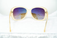 Thumbnail for Oscar De La Renta Women Sunglasses Oversized Frame Nude with Amber Lenses - ODLR45C5SUN - Watches & Crystals