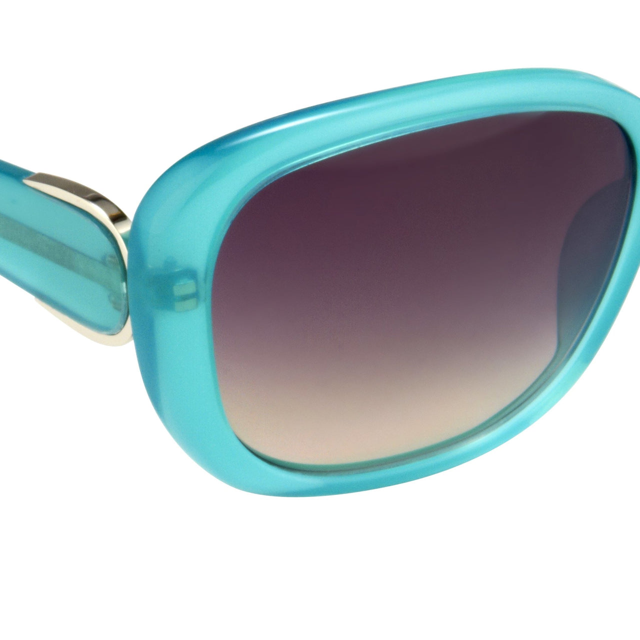 Oscar De La Renta Women Sunglasses Oversized Frame Spearmint and Purple Lenses Category 3 - ODLR45C4SUN - Watches & Crystals
