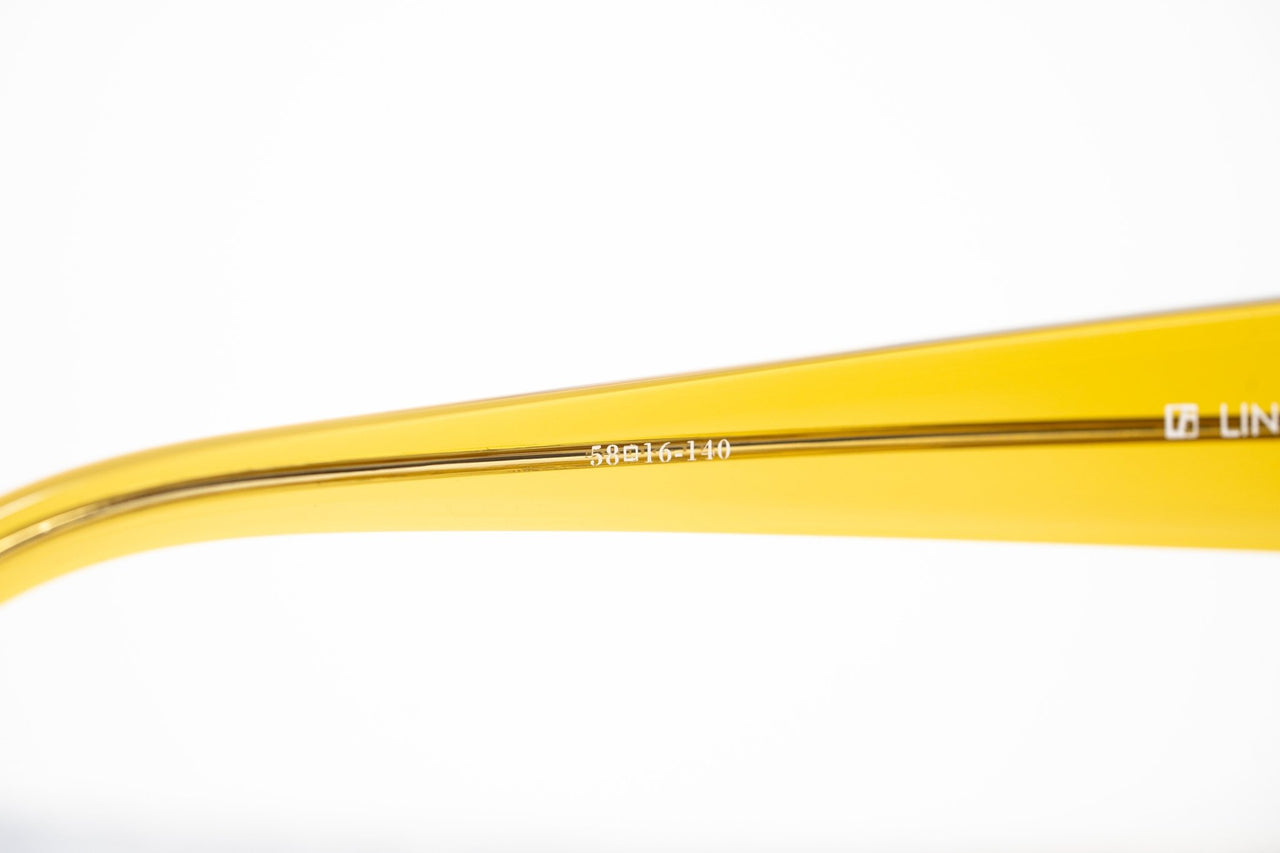 Oscar De La Renta Women Sunglasses Oversized Frame Yellow and Brown Graduated Lenses - ODLR46C4SUN - Watches & Crystals