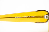 Thumbnail for Oscar De La Renta Women Sunglasses Oversized Frame Yellow and Brown Graduated Lenses - ODLR46C4SUN - Watches & Crystals