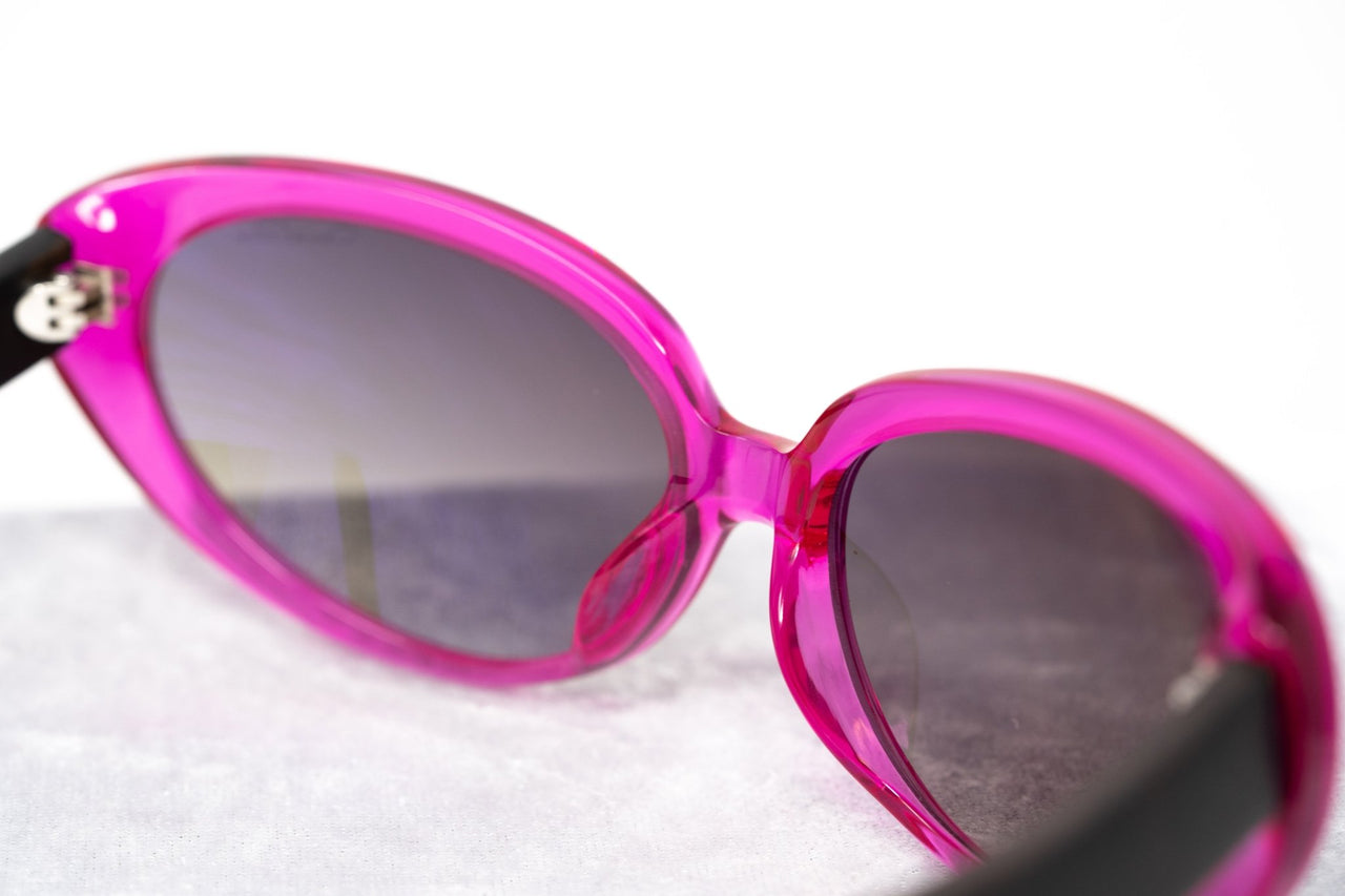 Oscar De La Renta Women Sunglasses Sandalwood Oval Pink and Grey Lenses - ODLR43C10SUN - Watches & Crystals