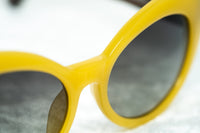 Thumbnail for Oscar De La Renta Women Sunglasses Sandalwood Oval Yellow and Grey Lenses - ODLR26C4SUN - Watches & Crystals